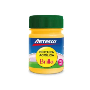 PINTURA ACRILICA BRILLANTE 30ML AMARILLA