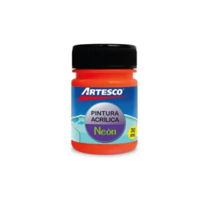 PINTURA ACRILICA MATE NEON 30 ML ANARANJ