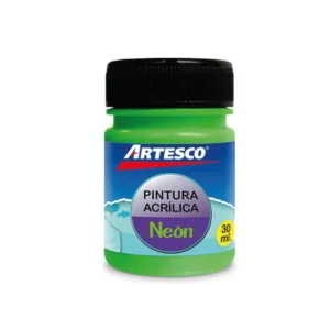PINTURA ACRILICA MATE NEON 30 ML VERDE