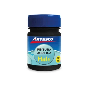PINTURA ACRILICA MATE 30ML NEGRO