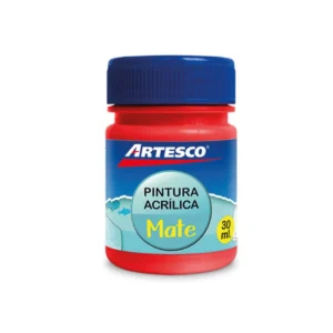 PINTURA ACRILICA MATE 30ML ROJO