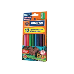 COLORES ACUARELABLES CAJAX12 UNID - VINIFAN