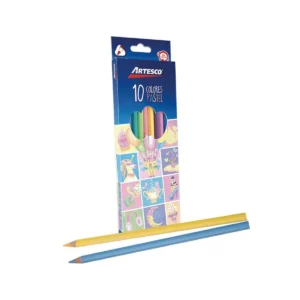 COLORES LARGOSX10 UNID. PASTEL - ARTESCO