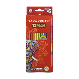 COLORES TRIANGULARES LARGOS CAJAX12 UNID. CON TAJADOR - NAVARRETE