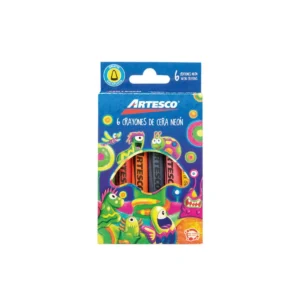 CRAYONES JUMBO NEON X6 UNID - ARTESCO