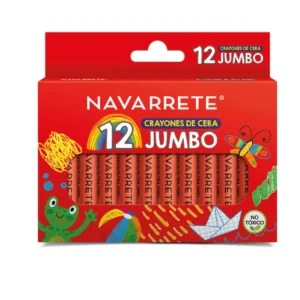 CRAYONES JUMBO CAJAX12 UNID. NAVARRETE