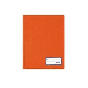 FOLDER A4 DOBLE TAPA CON GUSANO COLOR NARANJAR - ARTESCO