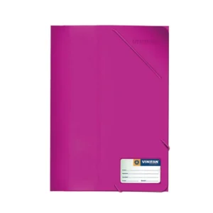 FOLDER CON LIGA COLOR MAGENTA - VINIFAN