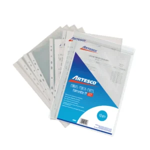 FUNDAS PORTA PAPEL PP A4 BOLSAX10 UNID. ARTESCO