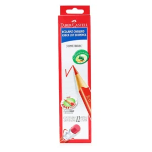 LAPIZ CHEQUEO ROJO 3109TB CAJAX12 UNID. FABER CASTELL