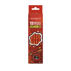 LAPIZ JUMBO CHEQUEO X12 - NAVARRETE