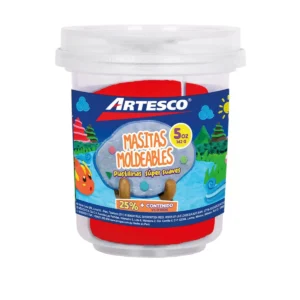 MASITA BLANDA DOUGH CAJAX2 (ROJO + BLANCO - 5ONZ)