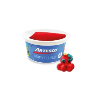 CERAMICA EN FRIO ARTESCO  ROJO 250 GR