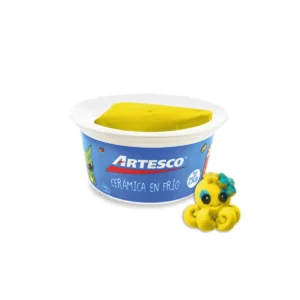 CERAMICA EN FRIO ARTESCO AMARILLO 250 GR
