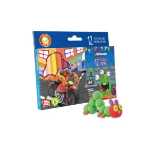 PLASTILINA JUMBO ESTUCHEX12 UNID. ARTESCO