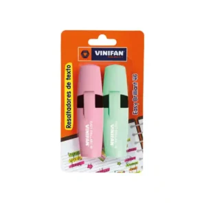 RESALTADOR BRILLANT 46 PASTEL (VERDE/ROSADO) BLISTERX2 - VINIFAN