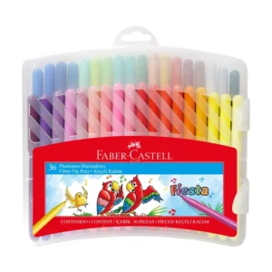 PLUMONES FIESTA 45 ESTUCHE R?GIDO X36 COLORES