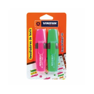 RESALTADOR EASY BRILLANT 46 (VERDE-ROSADO) BLISTERX2