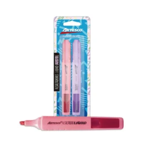 RESALTADOR LIQUIDO (ROSADO-MORADO PASTEL) BLISTER X2 UNID.