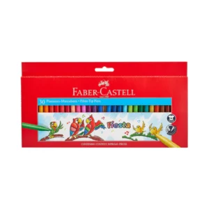 PLUMONES FIESTA#45 EN ESTUCHE DE CART?N X30 COLORES
