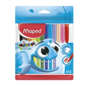 PLUMONES X 12 OCEAN COLOR PEPS