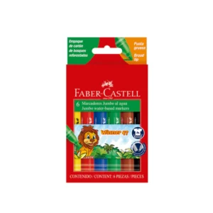 PLUMONES GRUESOS WINNER #47 (2.3MM) ESTUCHEX6 UNID. FABER CASTELL