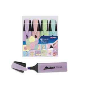 RESALTADOR PASTEL ESTUCHEX4 UND. ARTESCO