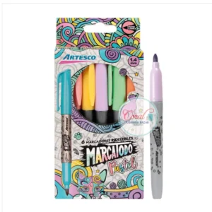 RESALTADOR PASTEL ESTUCHEX6 UND. ARTESCO