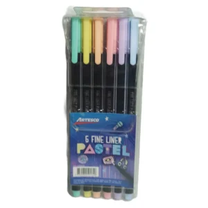 PLUMON FINE LINER PASTEL ESTUCHEX6 ARTESCO