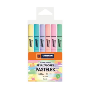 RESALTADOR TRI BRILLIANT 49 PASTEL ESTUCHEX6 UNID - VINIFAN