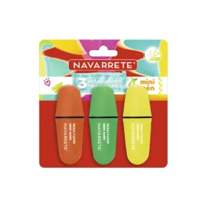 RESALTADOR MINI NEON ESTUCHEX 3UNID - NAVAVARETE