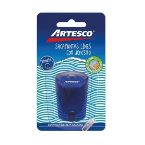 BLISTER TAJADOR SIMPLE CON DEPOSITO CUADRADO 613 X1  - ARTESCO