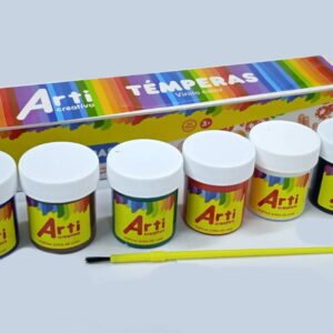 TEMPERA ESTX7 + PINCEL C/LICENC.TTE100L