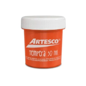 TEMPERA 30 ML SUELTA COLOR NARANJA - ARTESCO