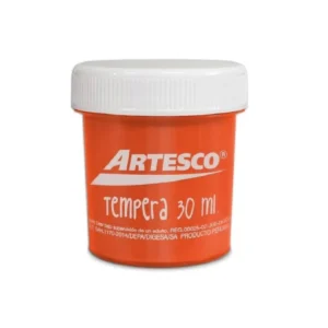 TEMPERA 30 ML SUELTA  COLOR ROJO - ARTESCO