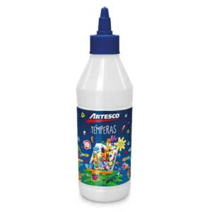 TEMPERA 250 ML COLOR BLANCO CON DOSIFICADOR - ARTESCO