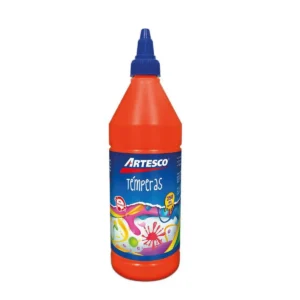 TEMPERA 250 ML COLOR NARANJA CON DOSIFICADOR - ARTESCO
