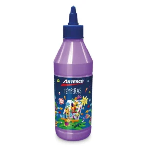 TEMPERA 250 ML COLOR LILA CON DOSIFICADOR