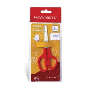TIJERA P/ZURDOS ROJO - NAVARRETE