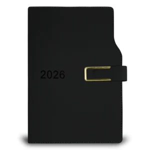 AGENDA ELEGANT 2026 NEGRO TH256-3