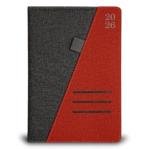 Agenda Imperial 2026 TH260-2 gris rojo – portada