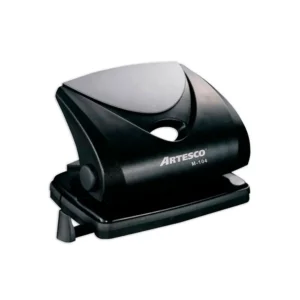 PERFORADOR M-104 DELUXE COLOR NEGRO (25 HOJAS)