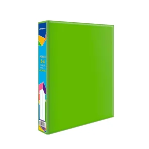 PIONER ESCOLAR A4 2 ANILLOS 25MM COLOR VERDE LIMON