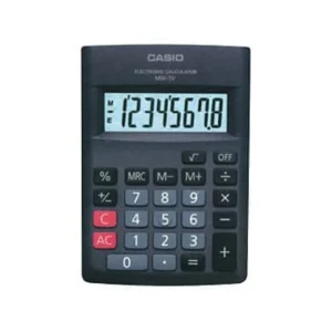 CALCULADORA CASIO MW-5V-BK-BK