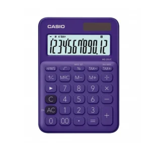 CALCULADORA CASIO MS-20UC MORADO