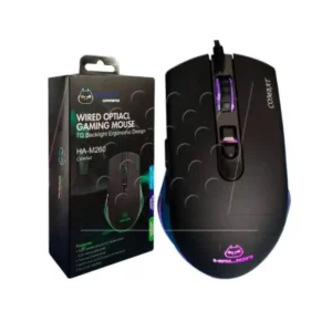 MOUSE GAMER HA-M260 COMBAT  6B RGB HALION