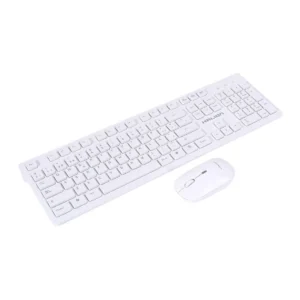 KIT TECLADO+MOUSE INALAMBRICO WHITE HA-K652C HALION