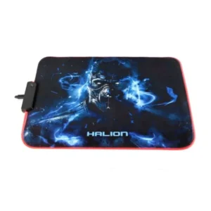 PAD MOUSE GAMER B/LUCES USB 35X25 CM HALION