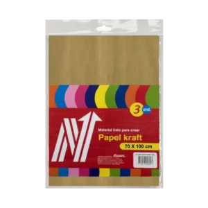 PAPEL KRAFT 50 GR. 70X100 CM X 3 PLIEGOS