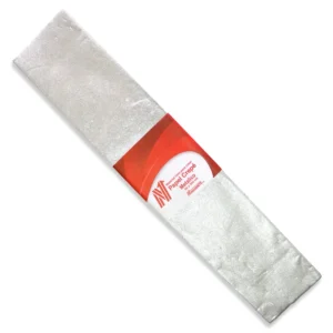 PAPEL CREPE METALICO PLATEADO